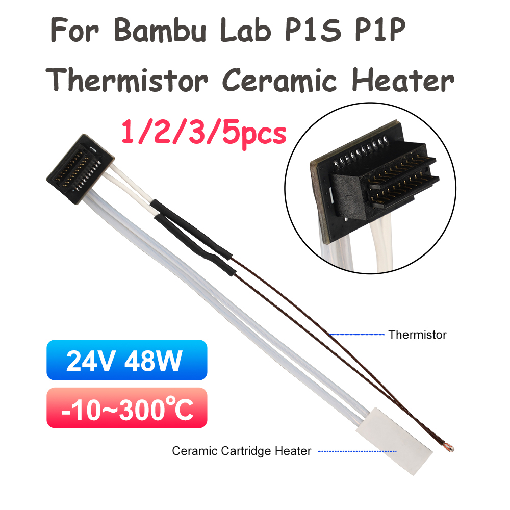 For Bambu Lab P1P Heating Tube - Ceramic Heat Emitter ulasan dan harga