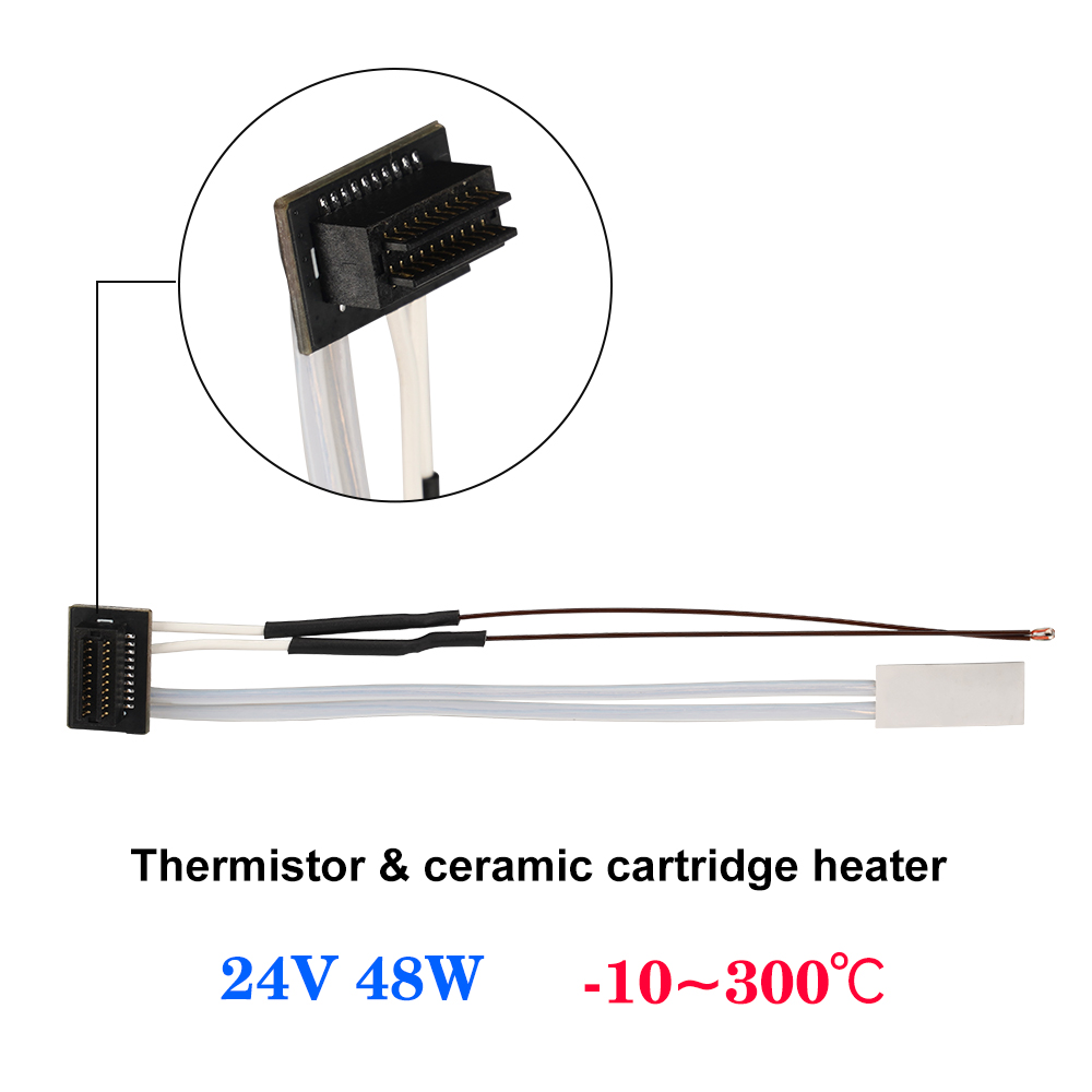 For Bambu Lab P1P Heating Tube - Ceramic Heat Emitter ulasan dan harga
