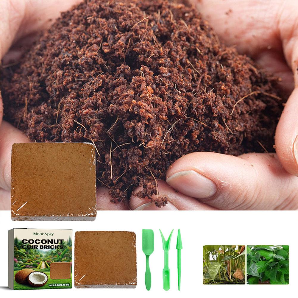 Coconut Coir Fiber Brick - Org - Substrate Coconut Fiber ulasan dan harga