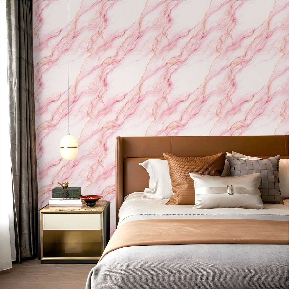 1pc Imitation marble textu Pri - Pvc Panel Background ulasan dan harga