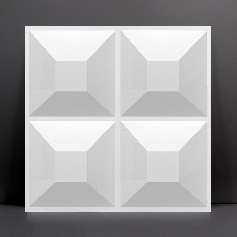 30cm 3D Wall Panel Wavy lines  - Pvc Panel Background ulasan dan harga